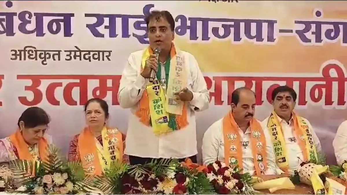 महाराष्ट्र: भाजपा नेता का विवादित बयान, बोले गद्दार पार्टी में आकर खुद्दार हो जाते हैं